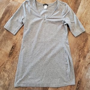 Venus Gray V-neck Tee